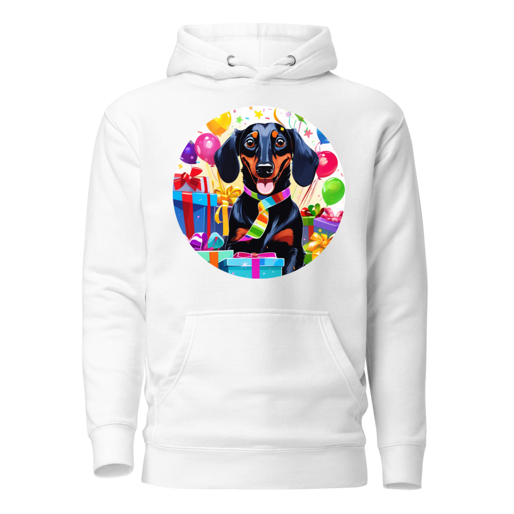 PugMug Custom Black Dachshund Hoodie