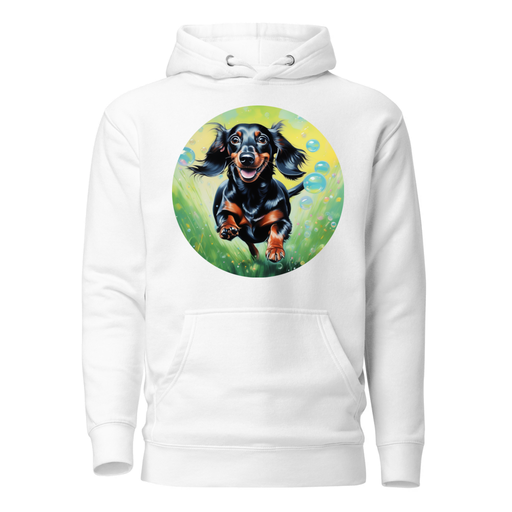 PugMug Custom Black Dachshund Hoodie