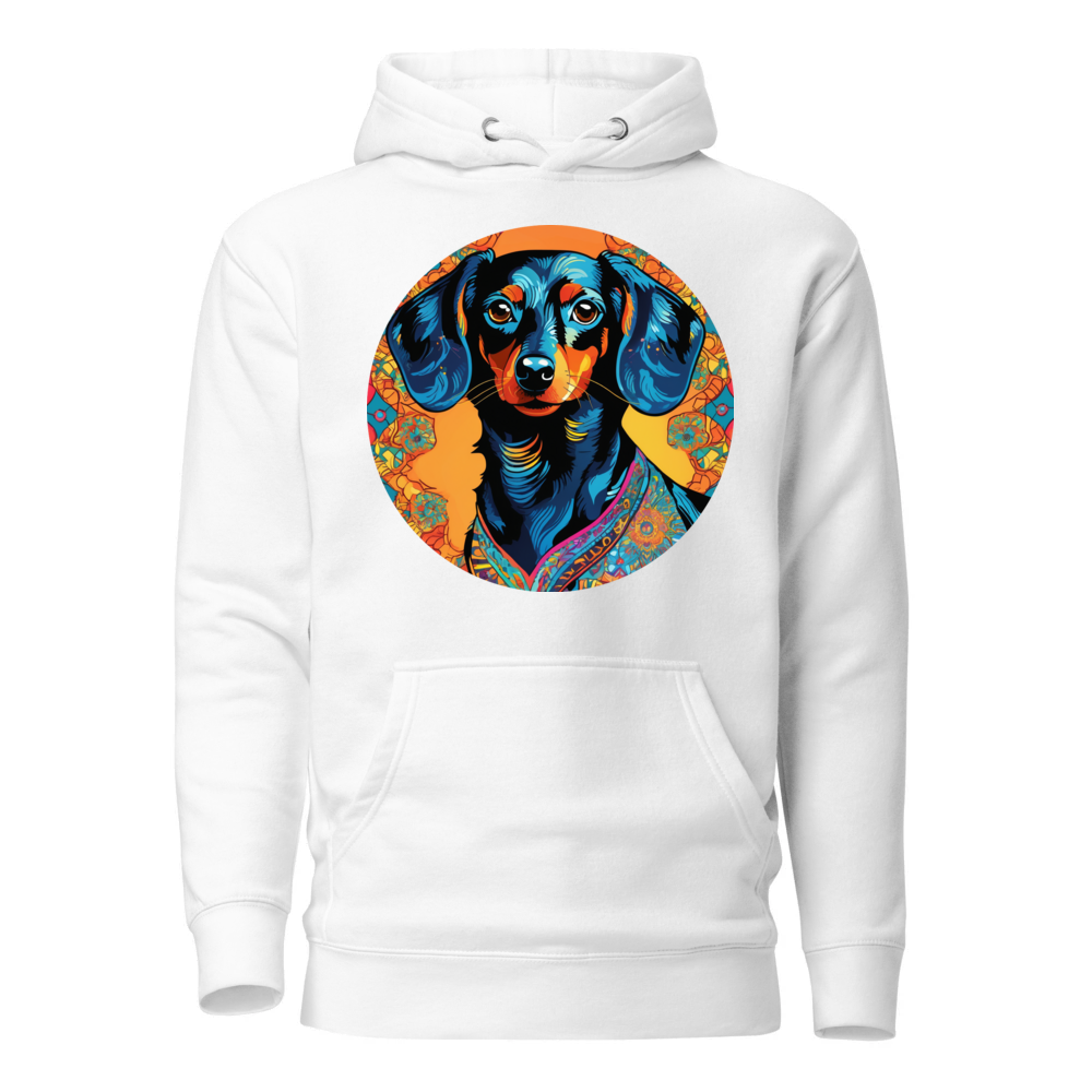 PugMug Custom Black Dachshund Hoodie