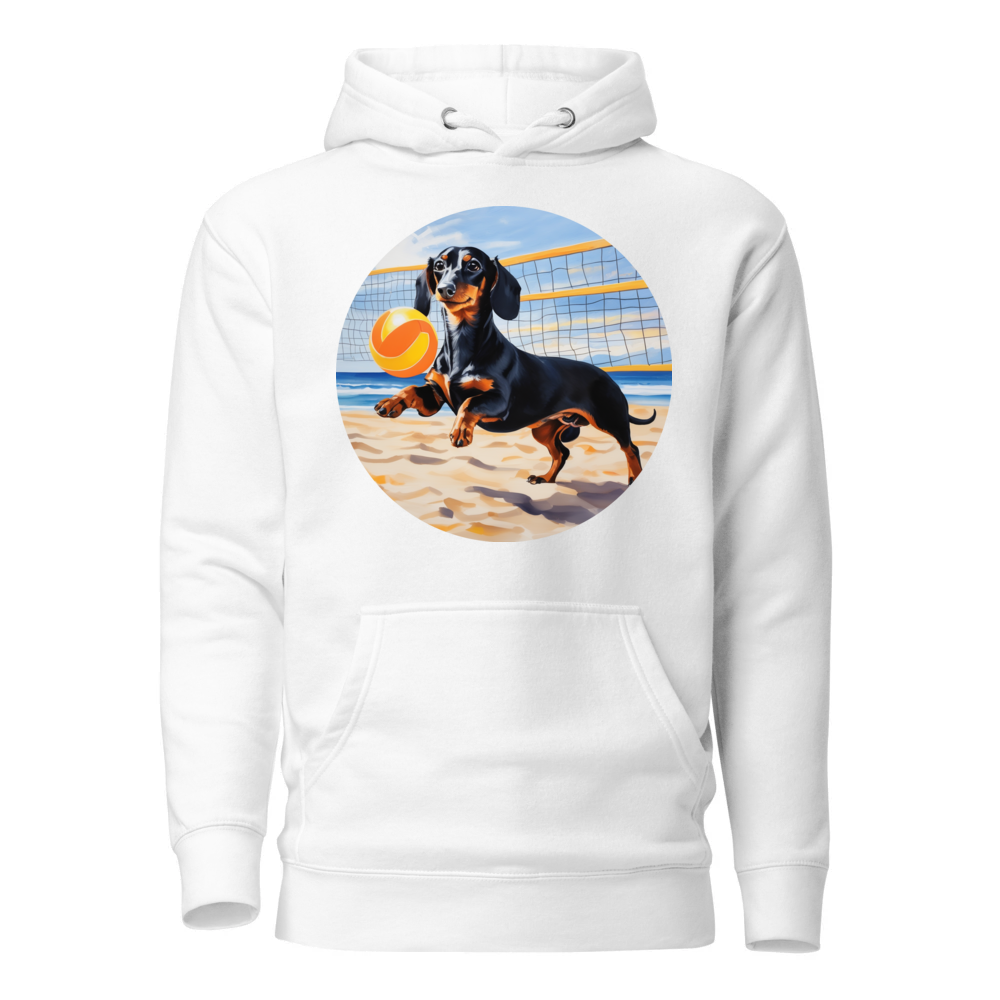 PugMug Custom Black Dachshund Hoodie