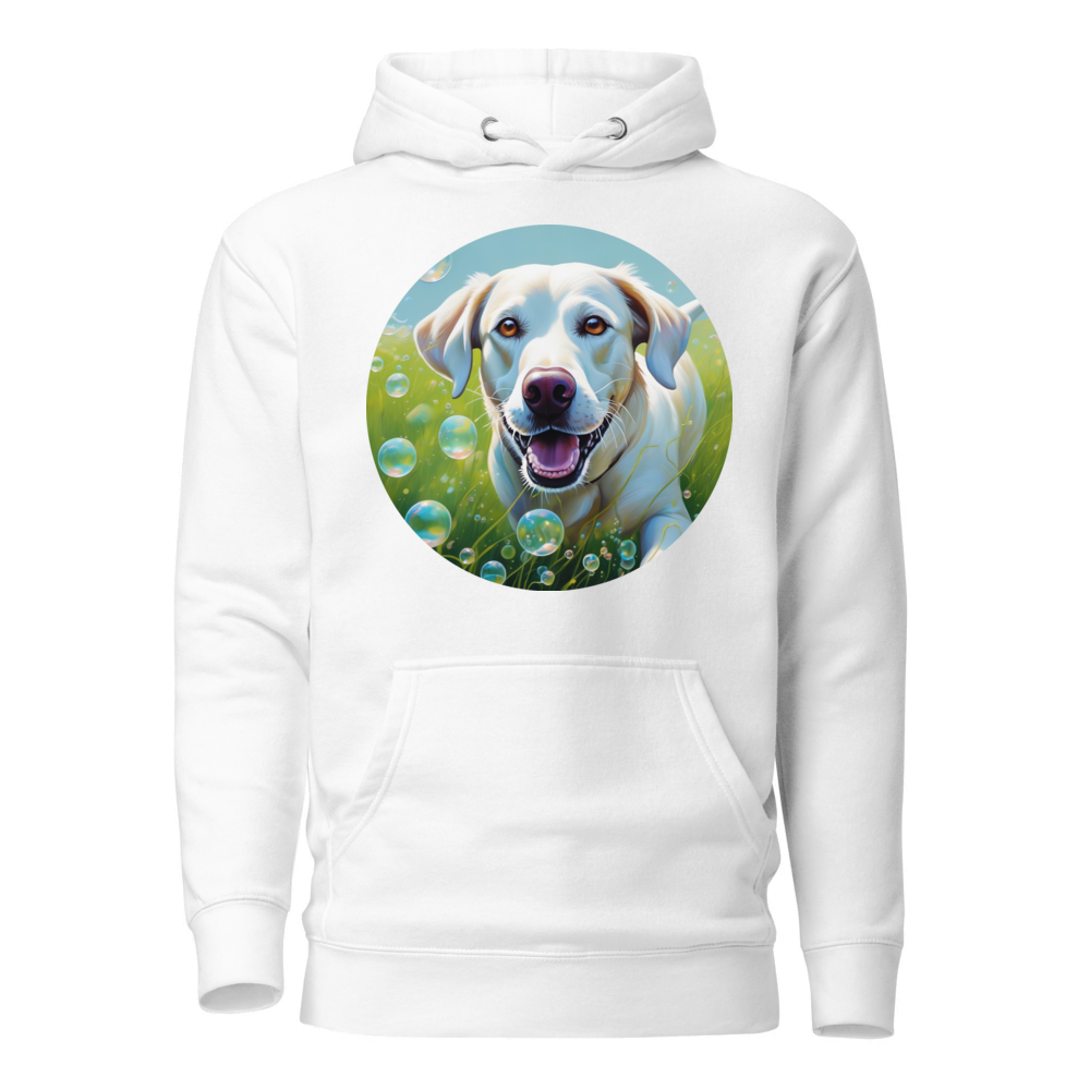 PugMug Custom White Labrador Retriever Hoodie