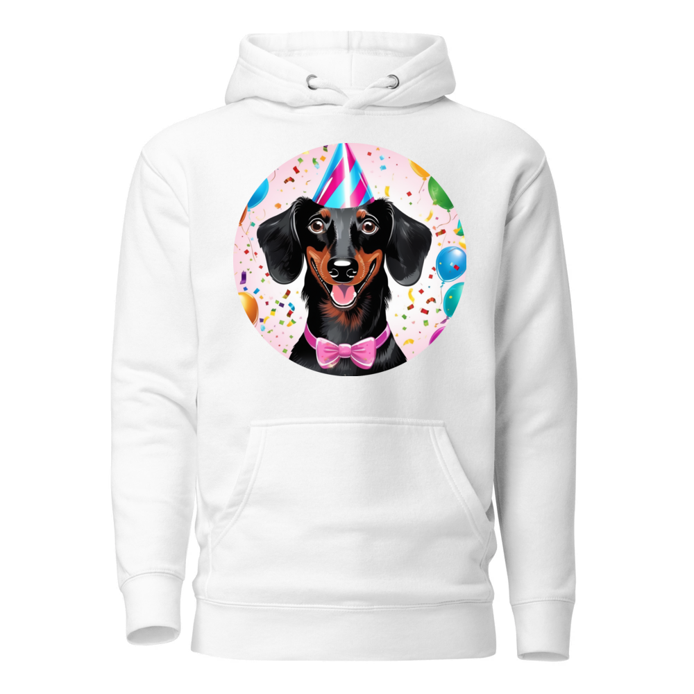 PugMug Custom Black Dachshund Hoodie