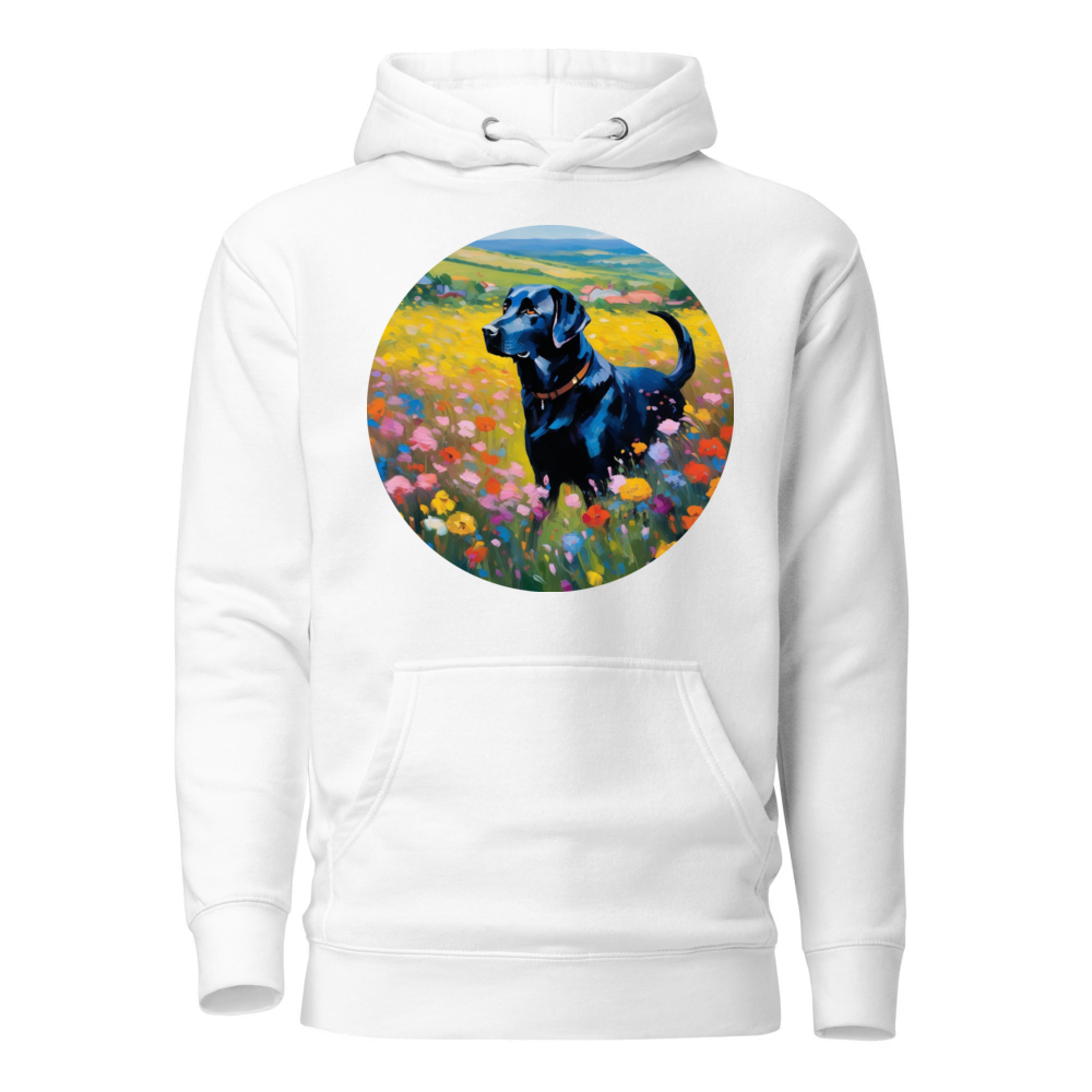 PugMug Custom Black Labrador Retriever Hoodie