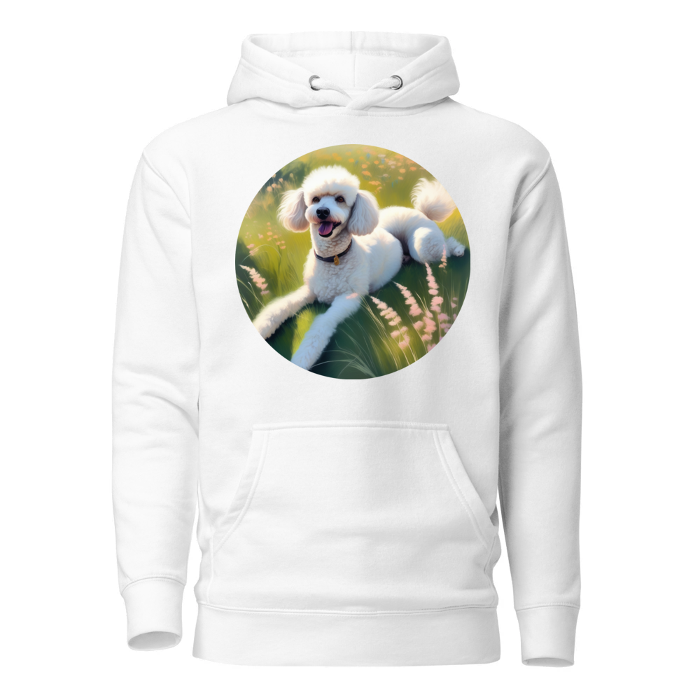 PugMug Custom White Poodle Hoodie