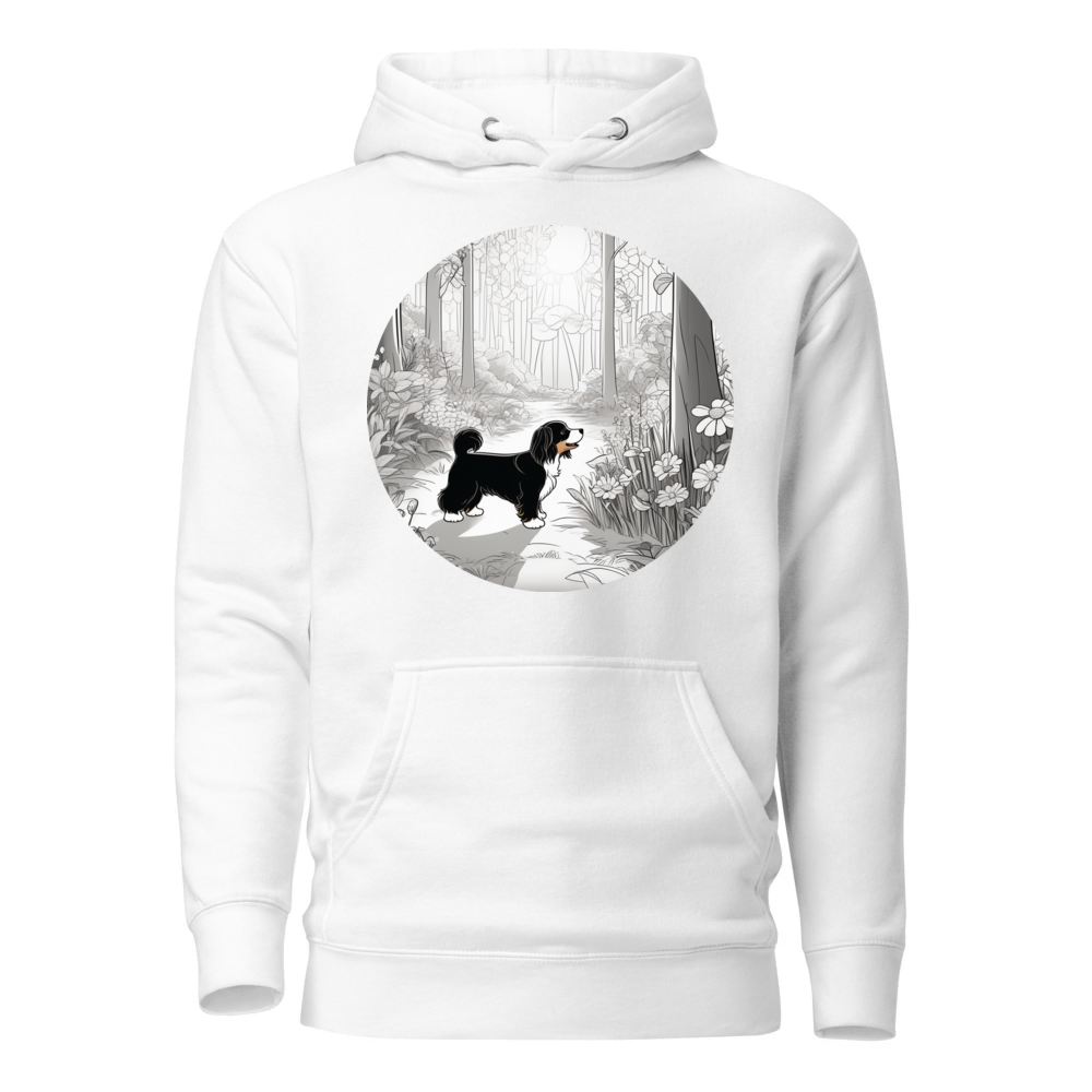 PugMug Custom Black-and-white Havanese Dog Hoodie