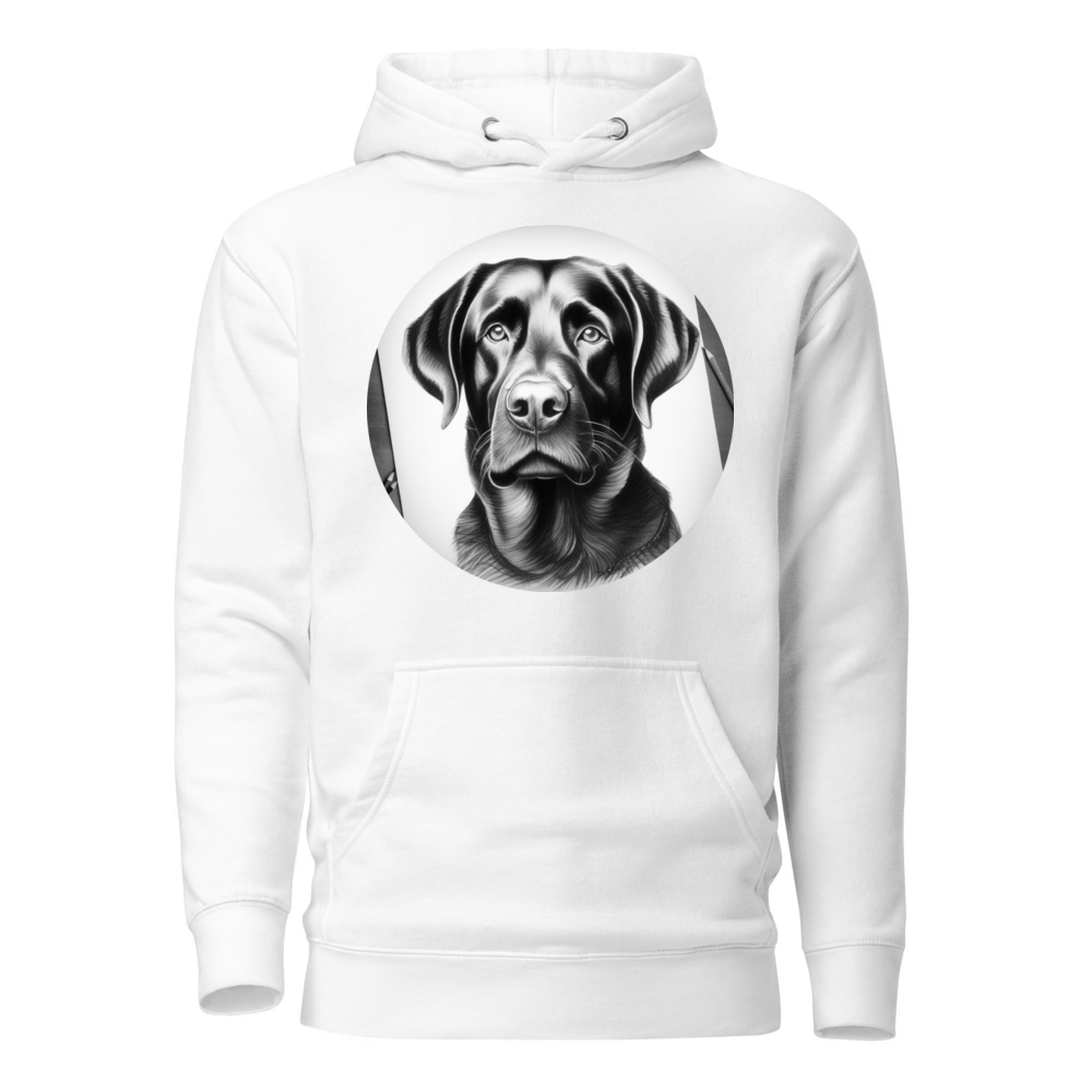 PugMug Custom Black Labrador Retriever Hoodie