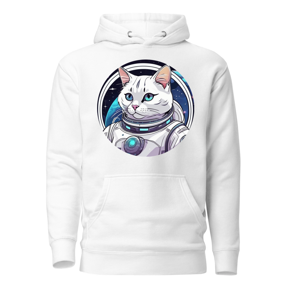 PugMug Custom White Exotic Cat Hoodie
