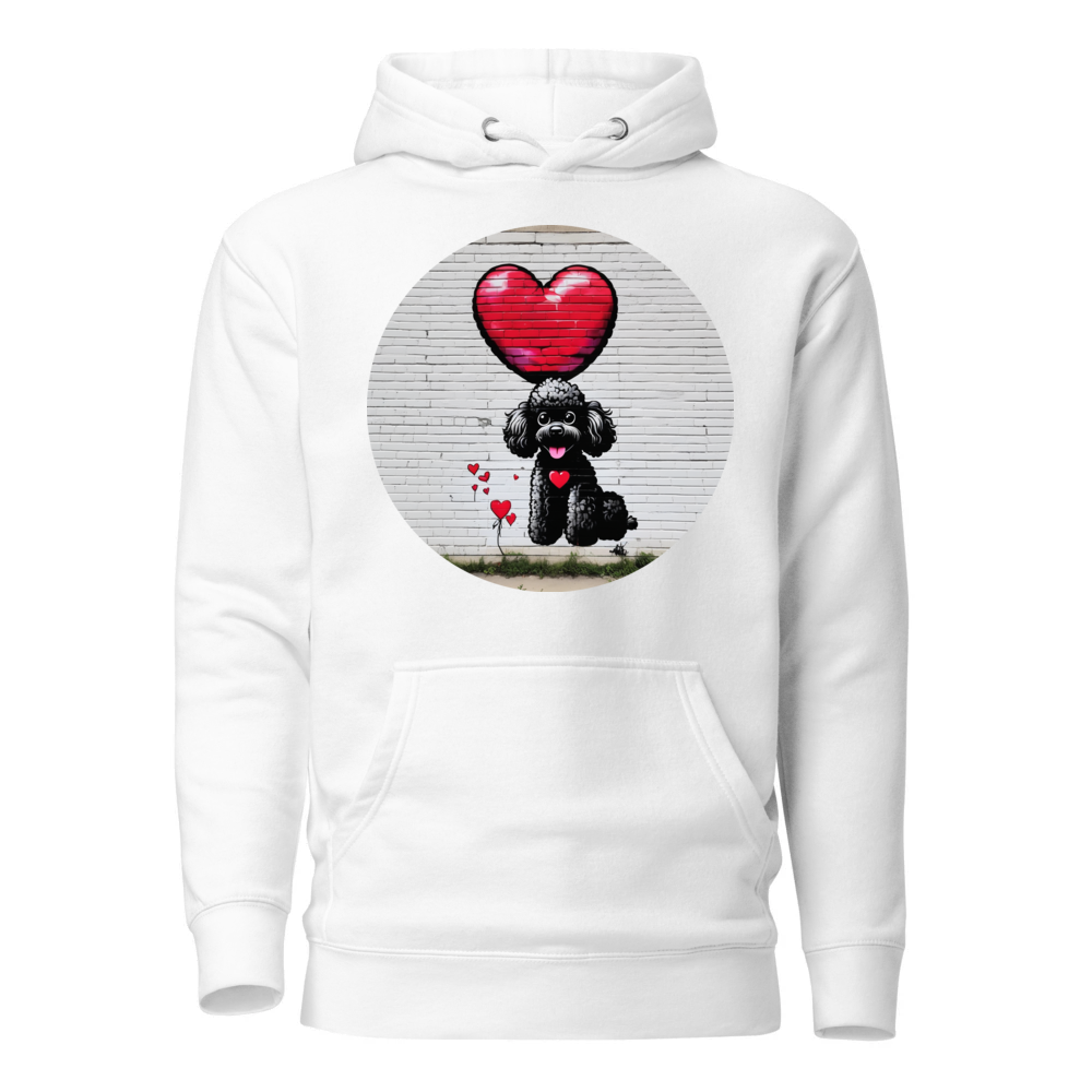 PugMug Custom Black Poodle Hoodie