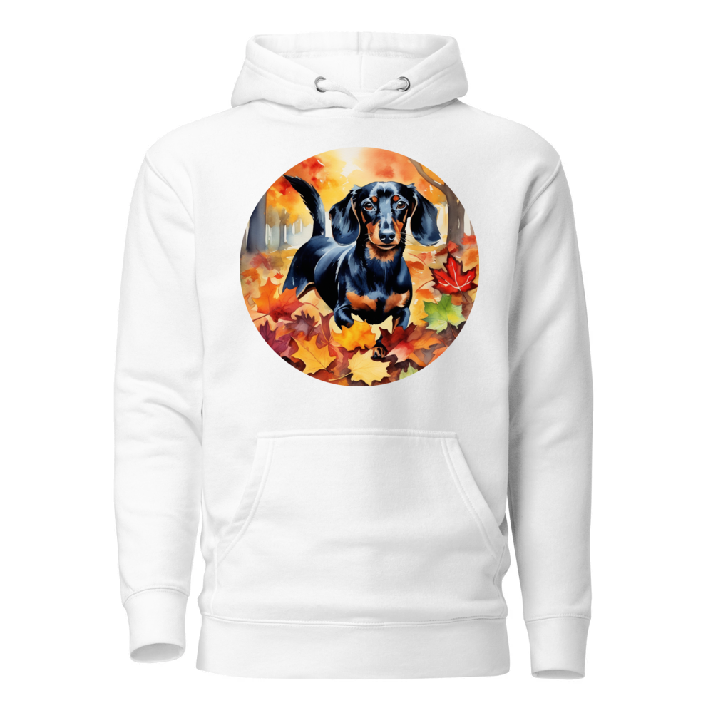 PugMug Custom Black Dachshund Hoodie