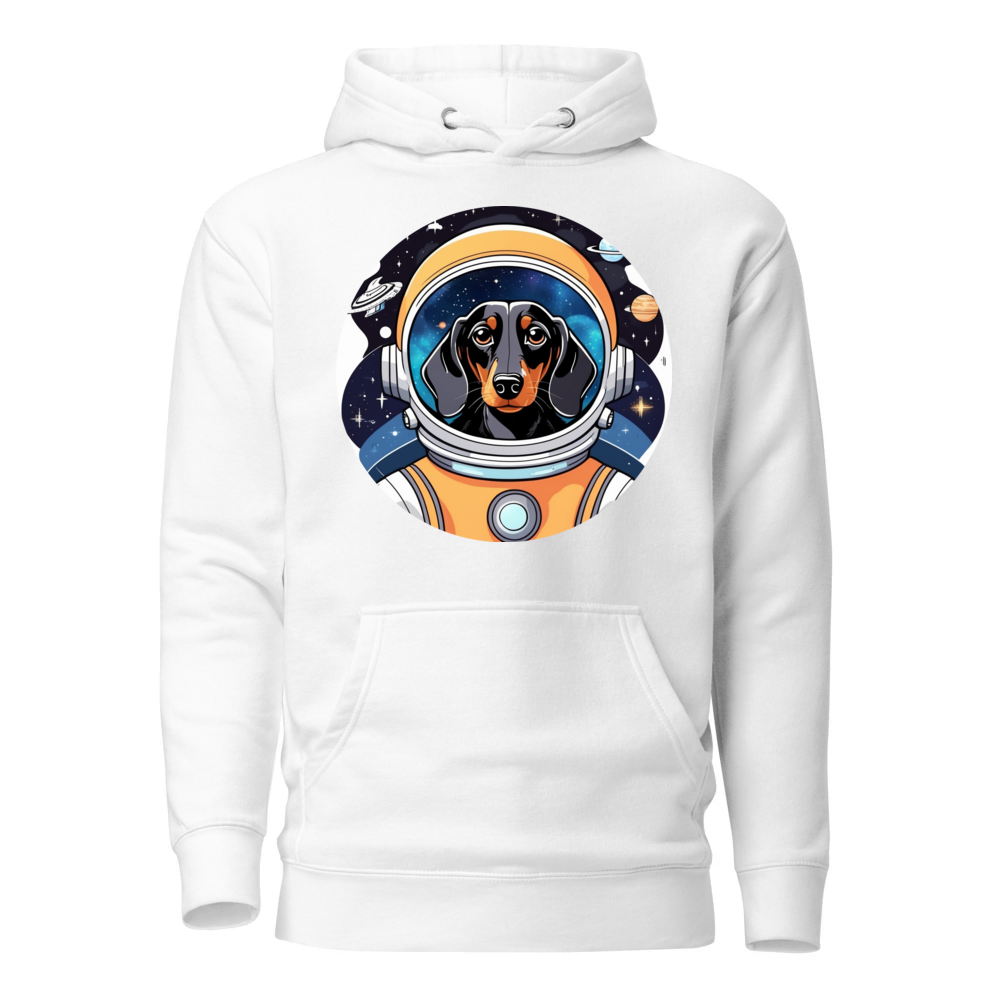 PugMug Custom Black Dachshund Hoodie