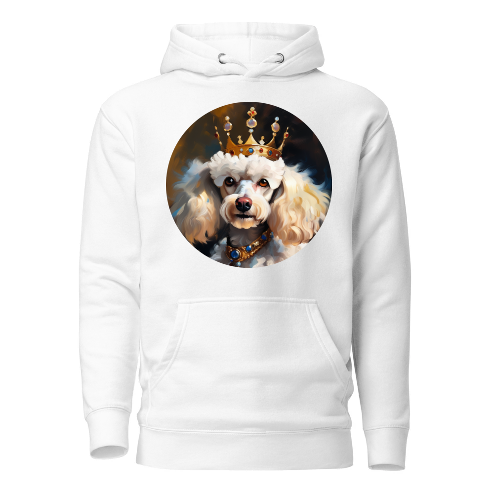PugMug Custom White Poodle Hoodie