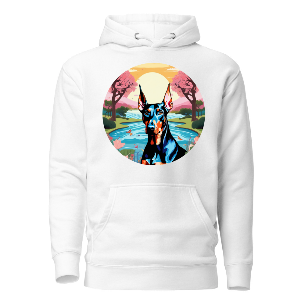 PugMug Custom Doberman Pinscher Hoodie