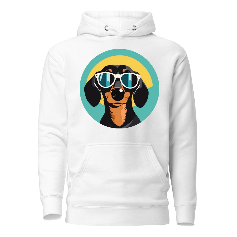 PugMug Custom Black Dachshund Hoodie