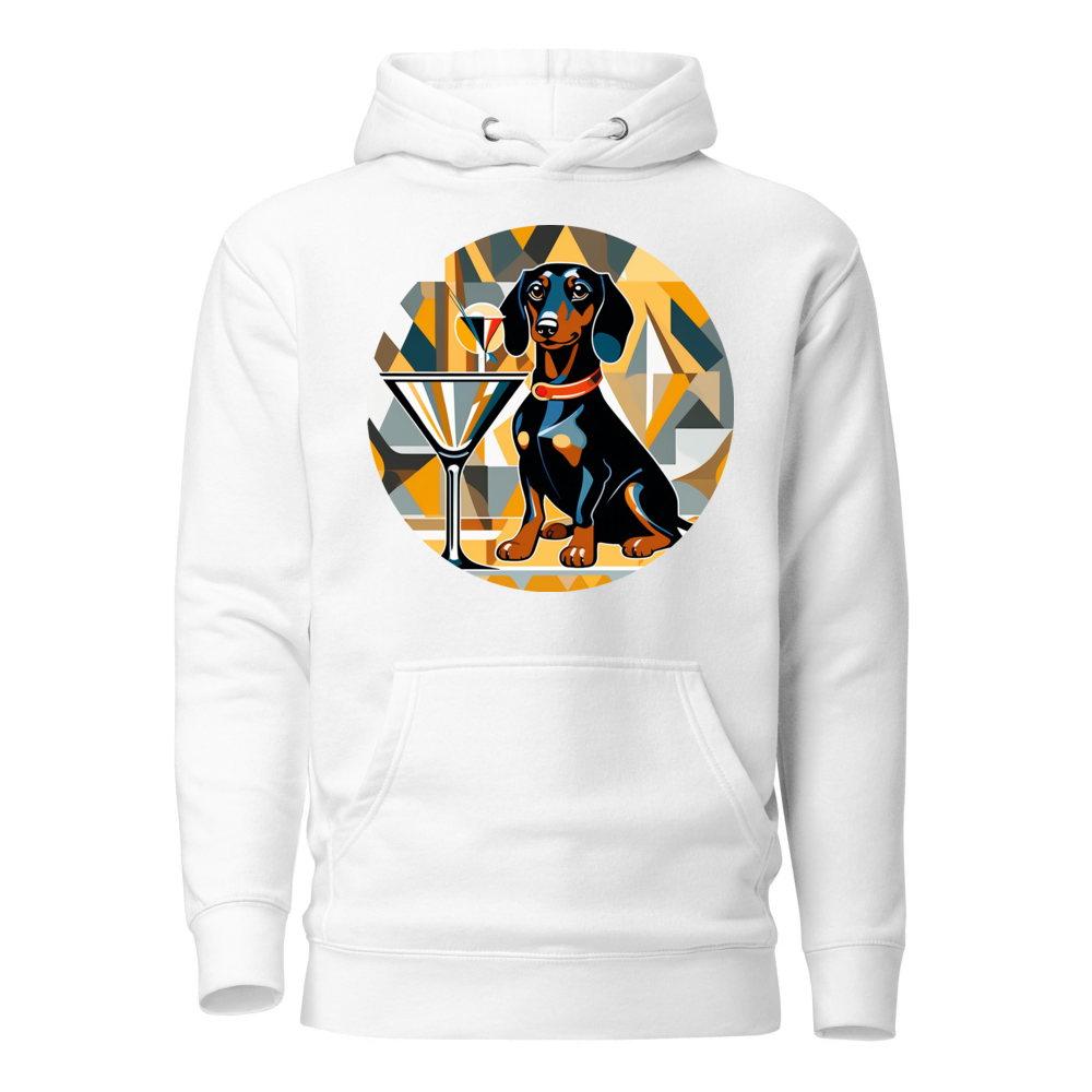 PugMug Custom Black Dachshund Hoodie