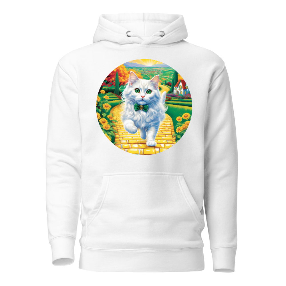 PugMug Custom White Ragdoll Cat Hoodie