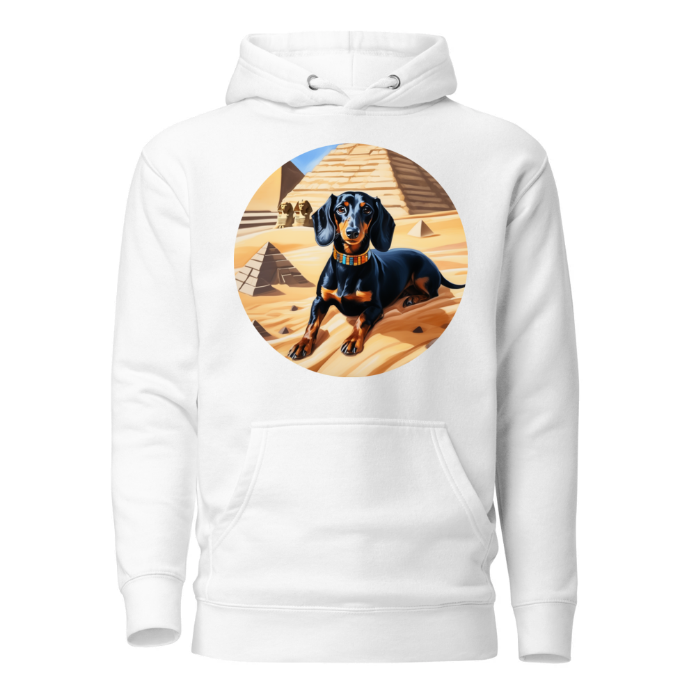 PugMug Custom Black Dachshund Hoodie