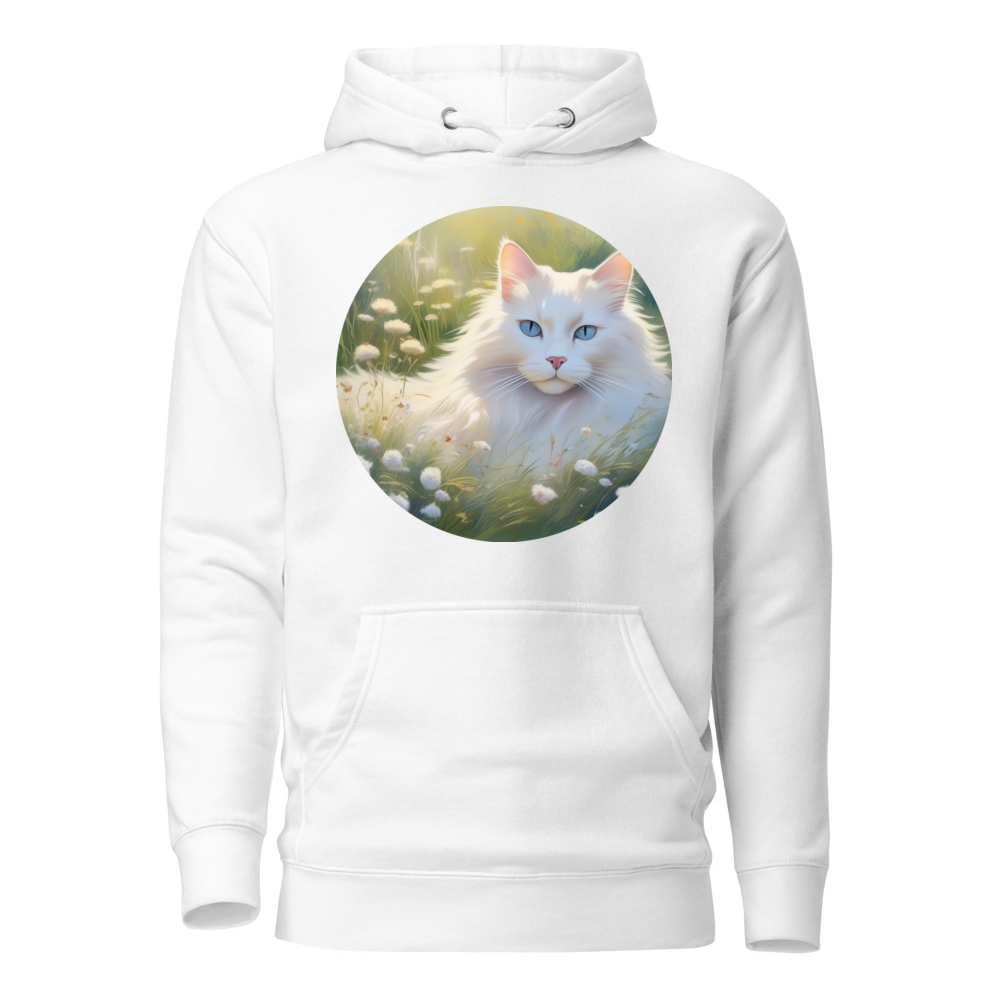 PugMug Custom White Ragdoll Cat Hoodie