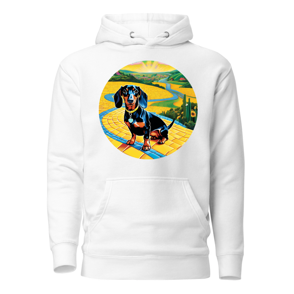 PugMug Custom Black Dachshund Hoodie