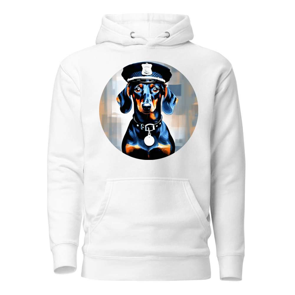 PugMug Custom Black Dachshund Hoodie