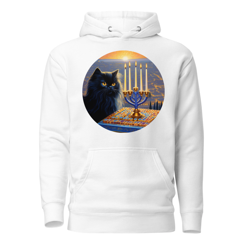 PugMug Custom Black Persian Cat Hoodie