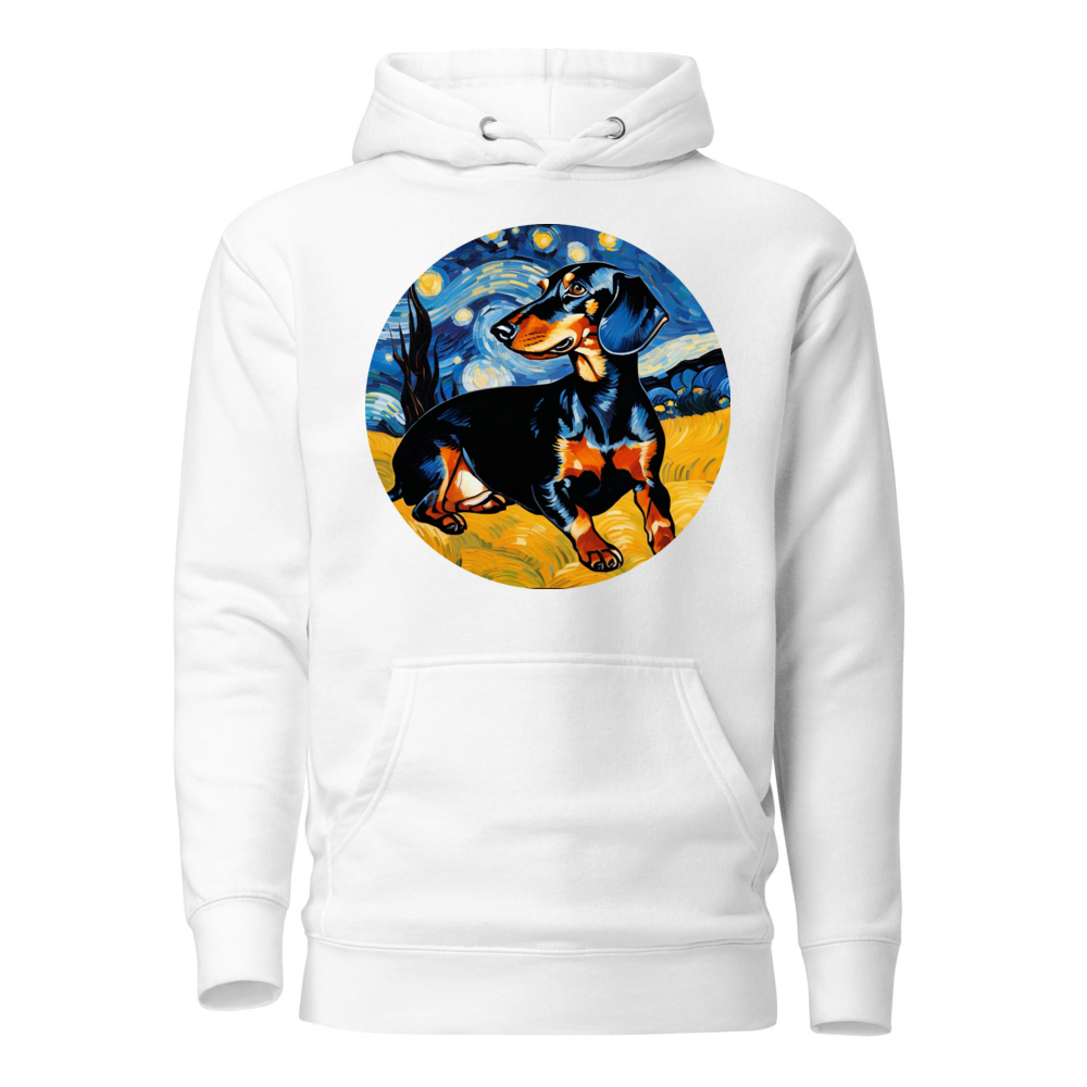 PugMug Custom Black Dachshund Hoodie