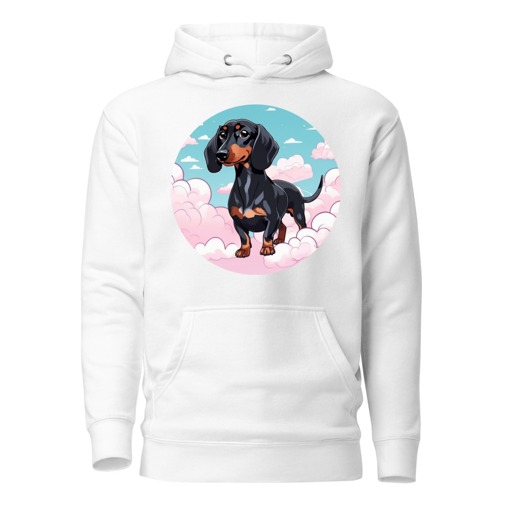 PugMug Custom Black Dachshund Hoodie