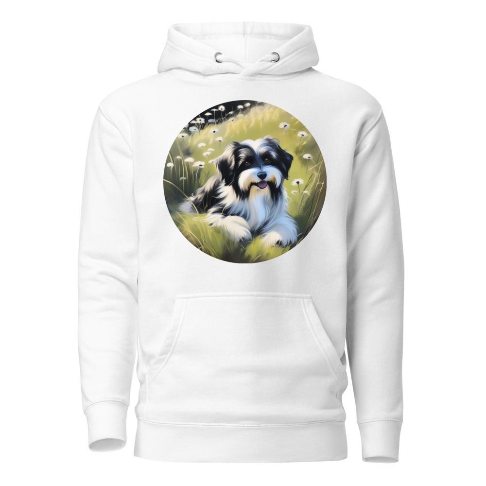PugMug Custom Black-and-white Havanese Dog Hoodie