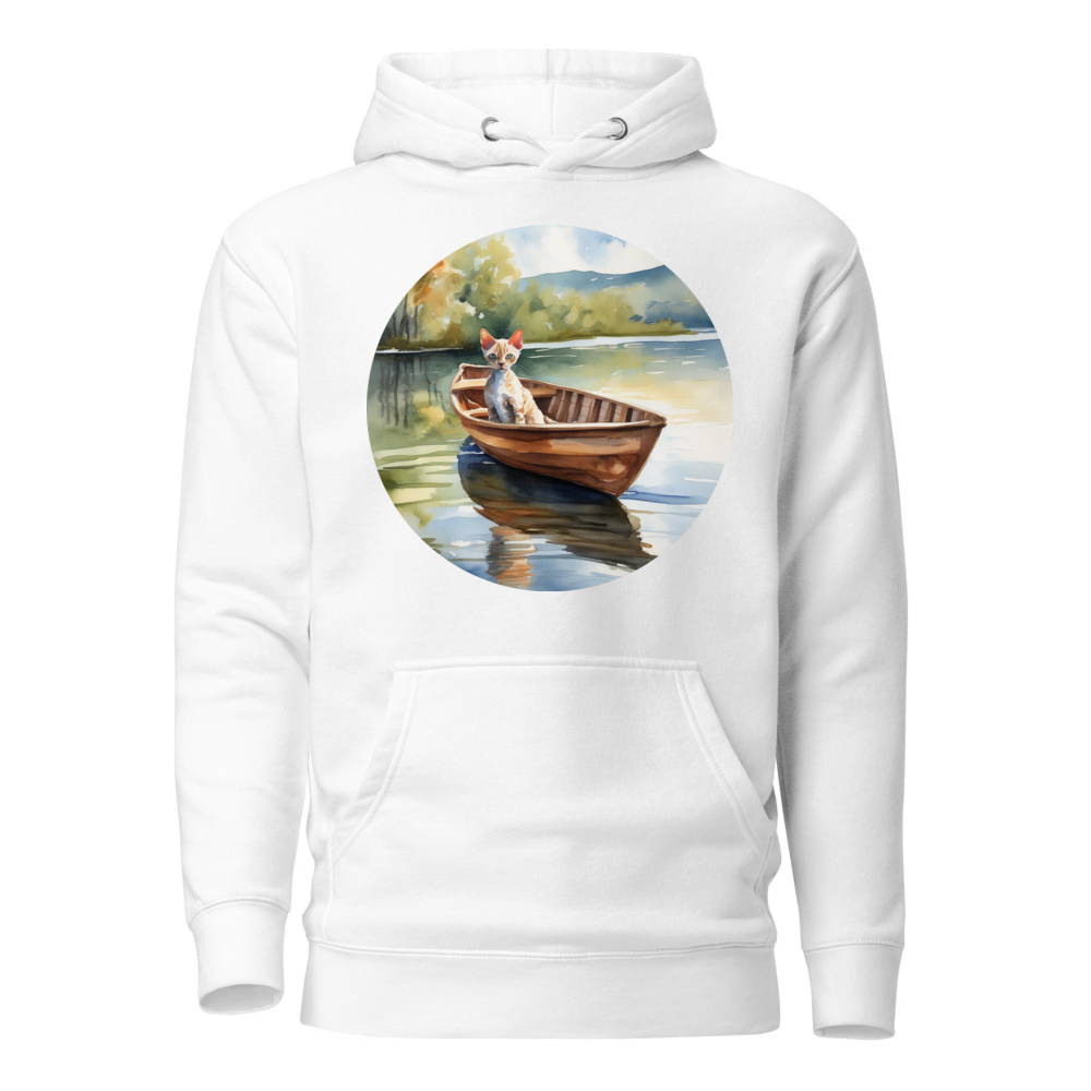 PugMug Custom Tabby Devon Rex Cat Hoodie