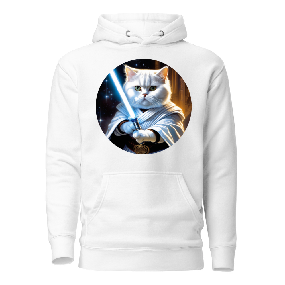 PugMug Custom White British Shorthair Cat Hoodie