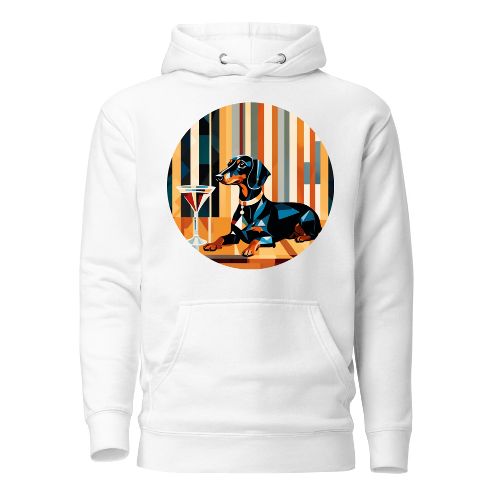 PugMug Custom Black Dachshund Hoodie