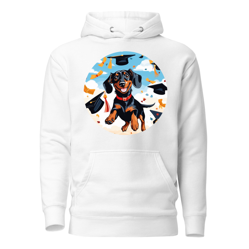 PugMug Custom Black Dachshund Hoodie
