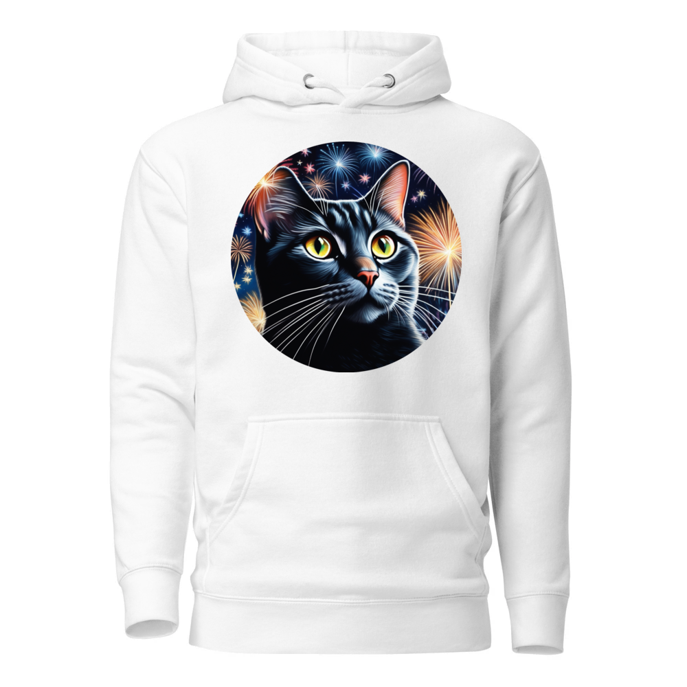 PugMug Custom Black American Shorthair Cat Hoodie