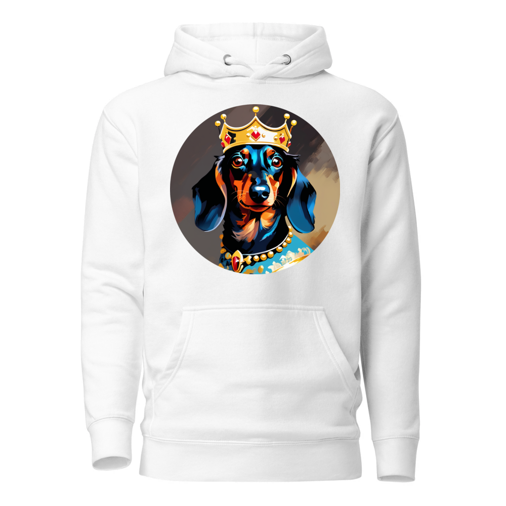 PugMug Custom Black Dachshund Hoodie