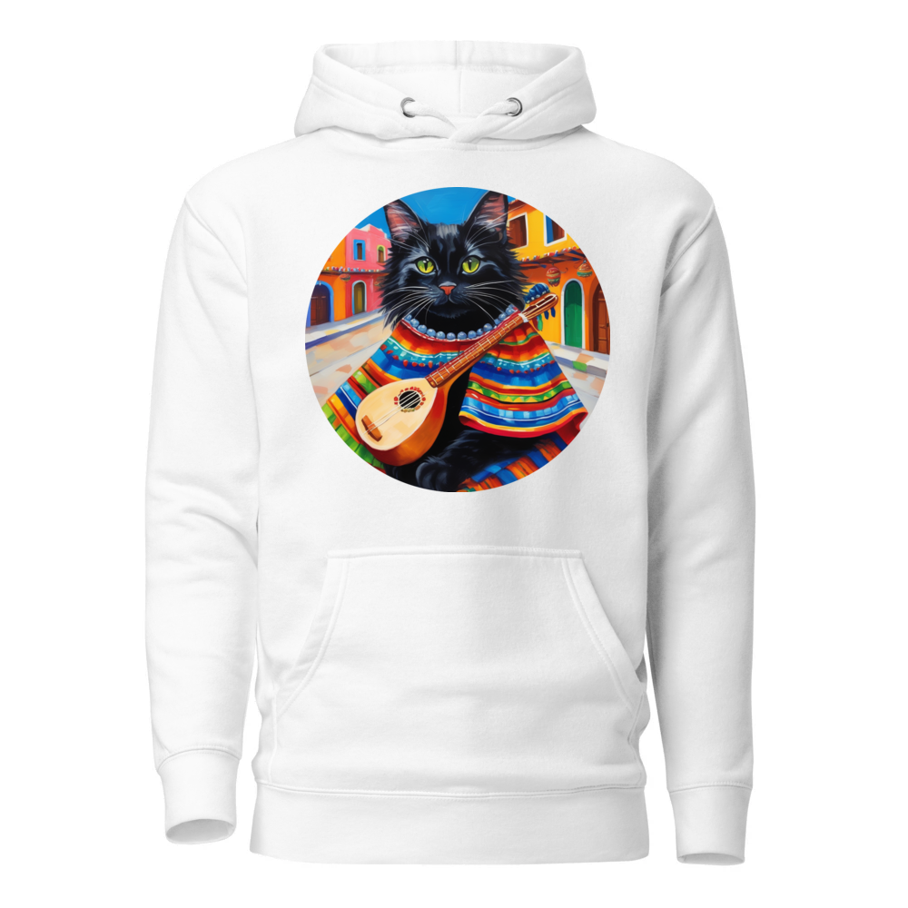 PugMug Custom Black Maine Coon Cat Hoodie