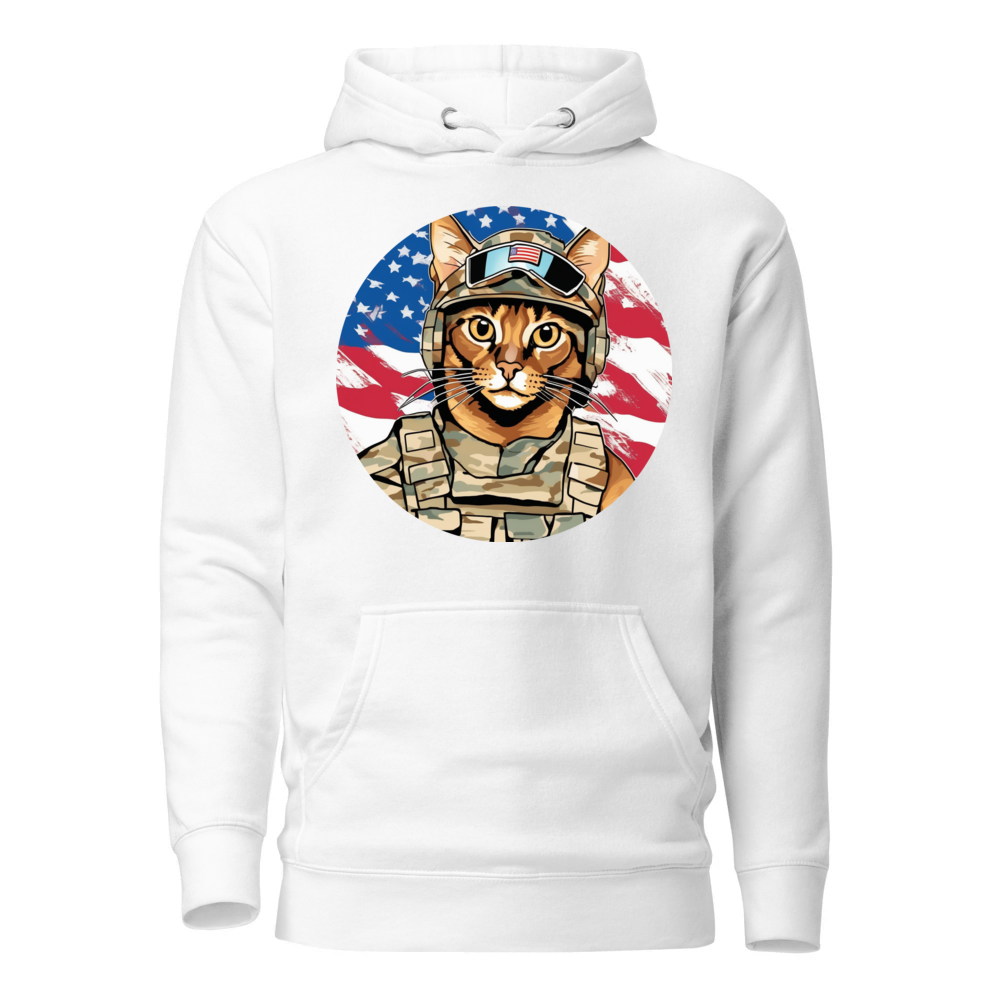 PugMug Custom Tabby Abyssinian Cat Hoodie