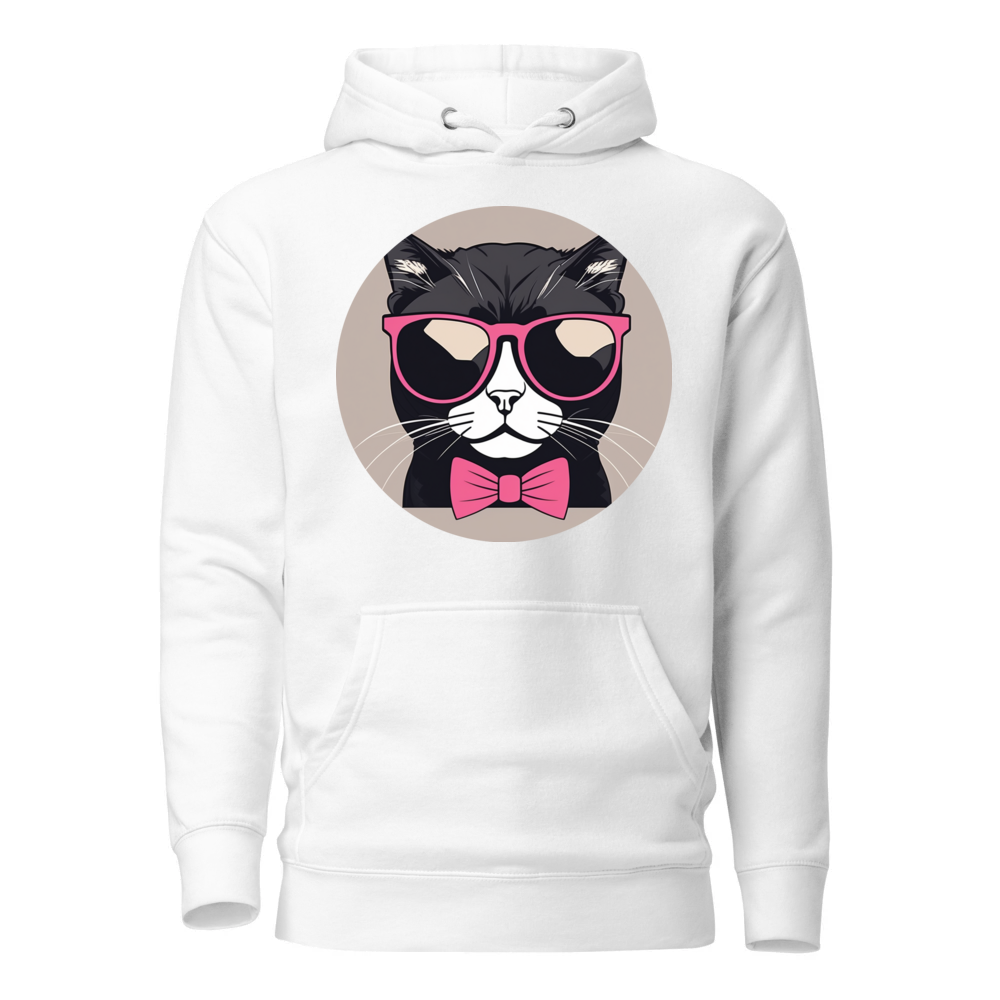 PugMug Custom Black Scottish Fold Cat Hoodie