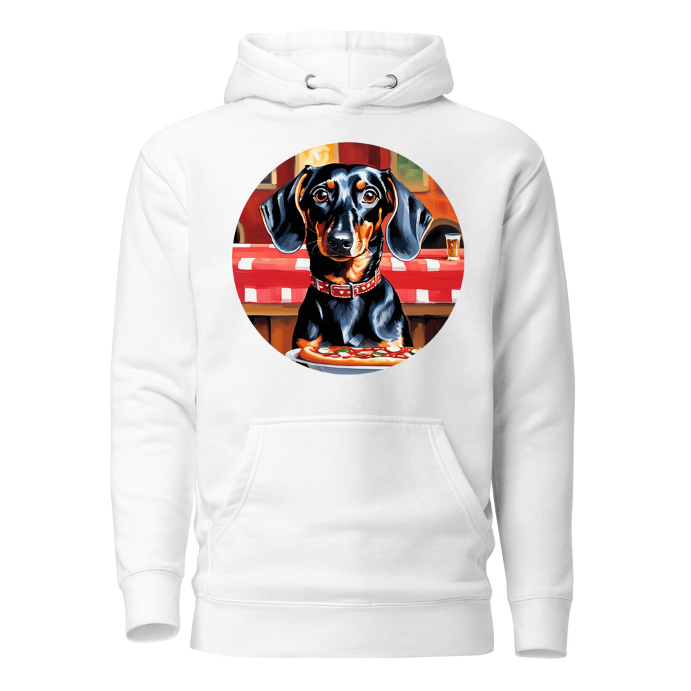 PugMug Custom Black Dachshund Hoodie