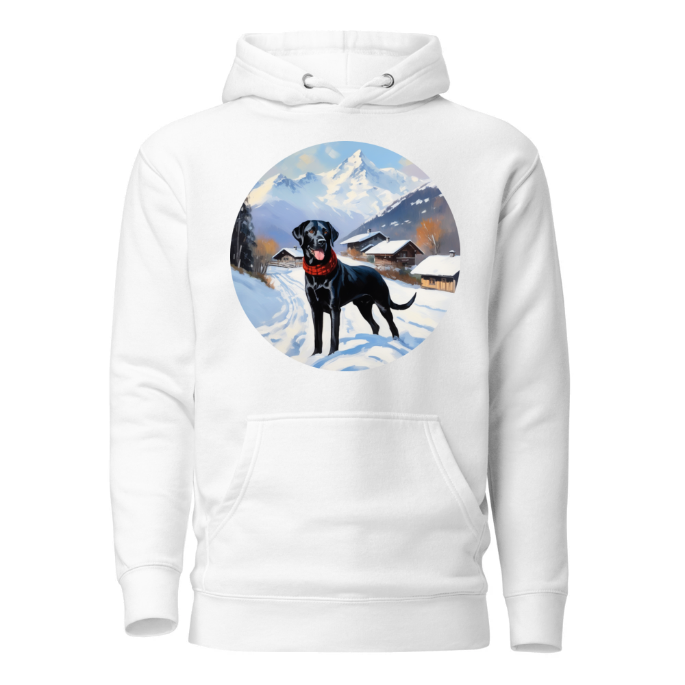 PugMug Custom Black Labrador Retriever Hoodie