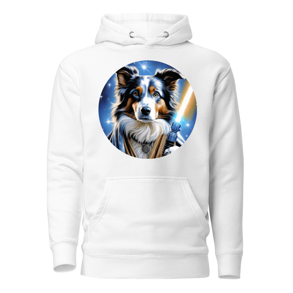 PugMug Custom Blue Merle Border Collie Hoodie