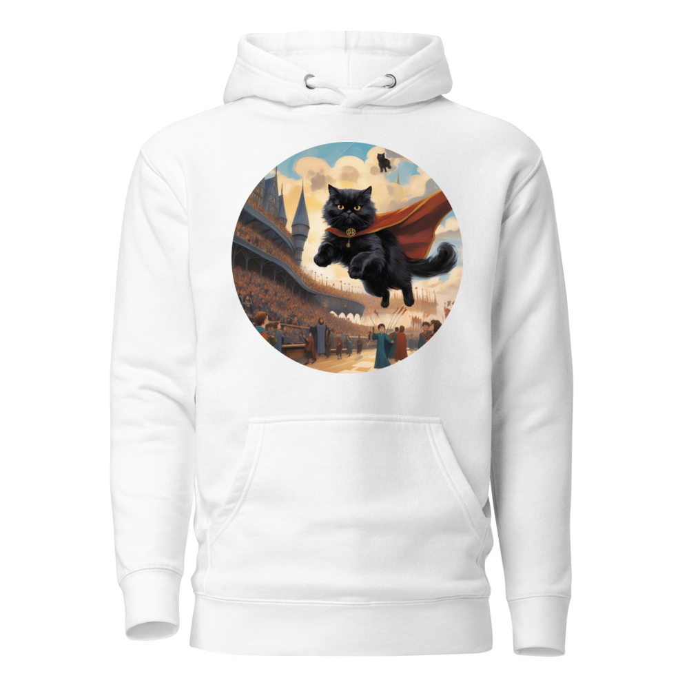 PugMug Custom Black Persian Cat Hoodie