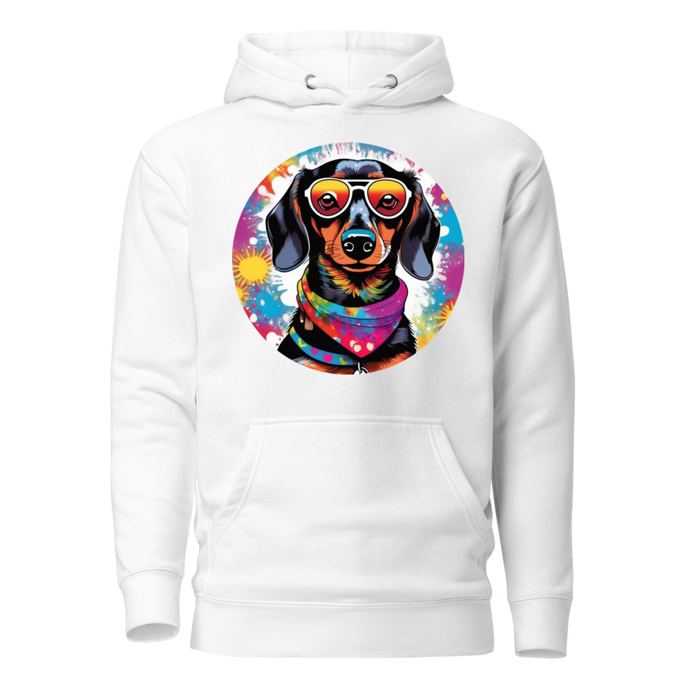 PugMug Custom Black Dachshund Hoodie