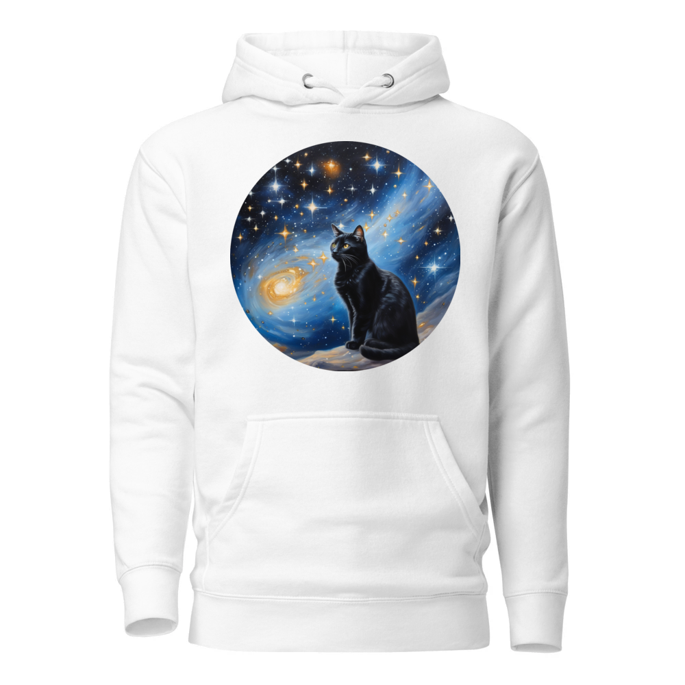 PugMug Custom Black Companion Cat Hoodie