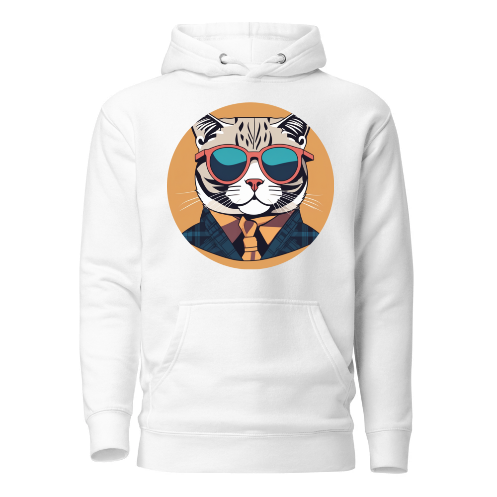 PugMug Custom Tabby Scottish Fold Cat Hoodie