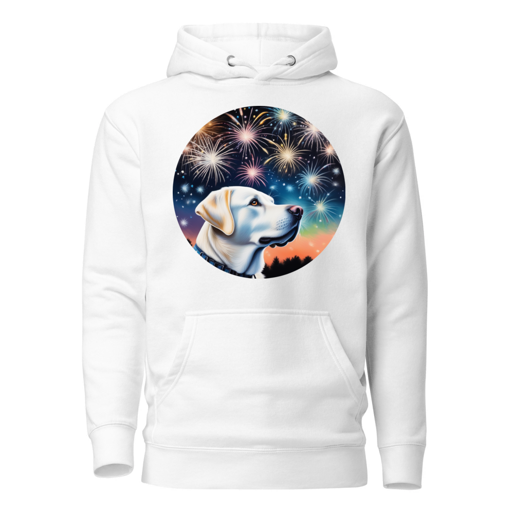 PugMug Custom White Labrador Retriever Hoodie