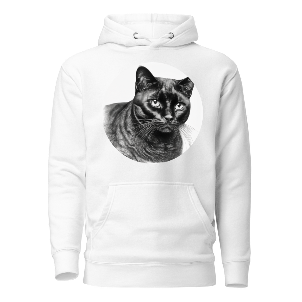 PugMug Custom Black Exotic Cat Hoodie