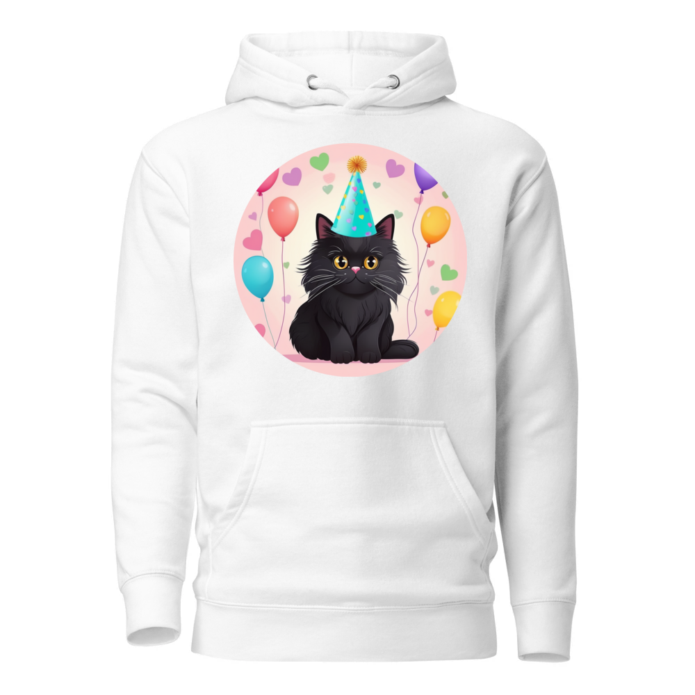 PugMug Custom Black Persian Cat Hoodie