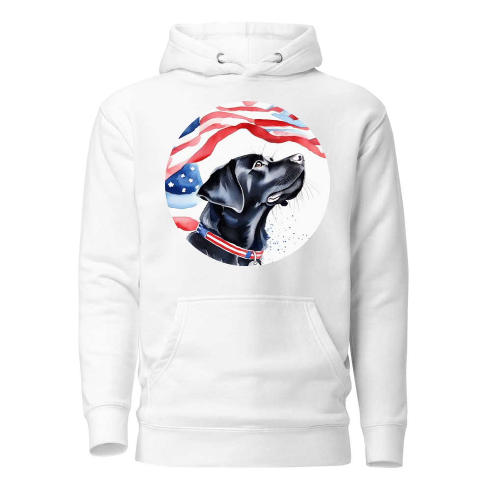 PugMug Custom Black Labrador Retriever Hoodie