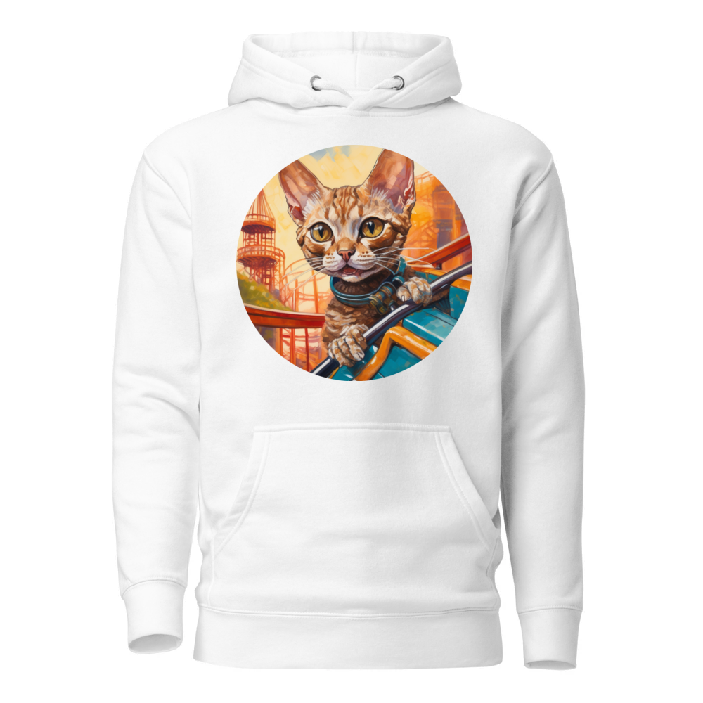 PugMug Custom Tabby Devon Rex Cat Hoodie