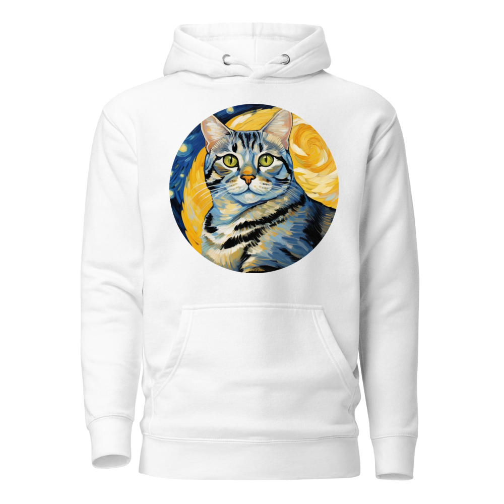PugMug Custom Tabby American Shorthair Cat Hoodie