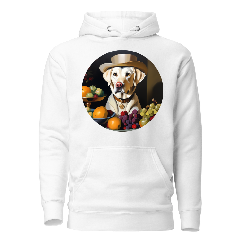 PugMug Custom White Labrador Retriever Hoodie